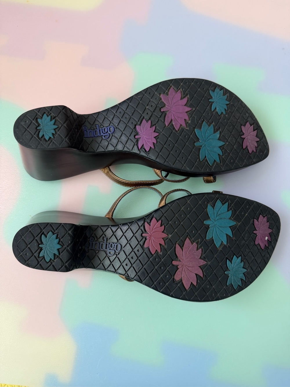 Indigo by Clarks Strappy Wedge Sandals β¨ - Picture 3 of 7